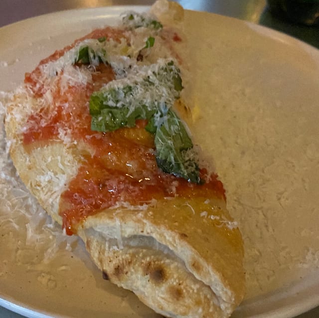 Mortadella Calzone.