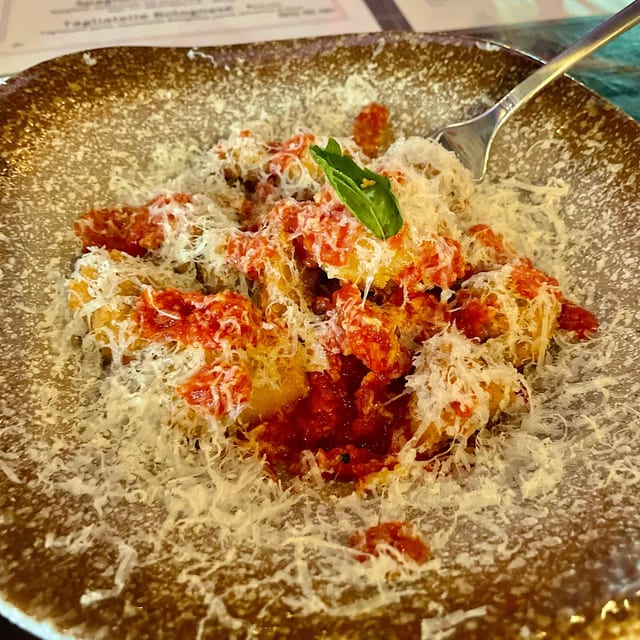 Eggplant Parm Bites.