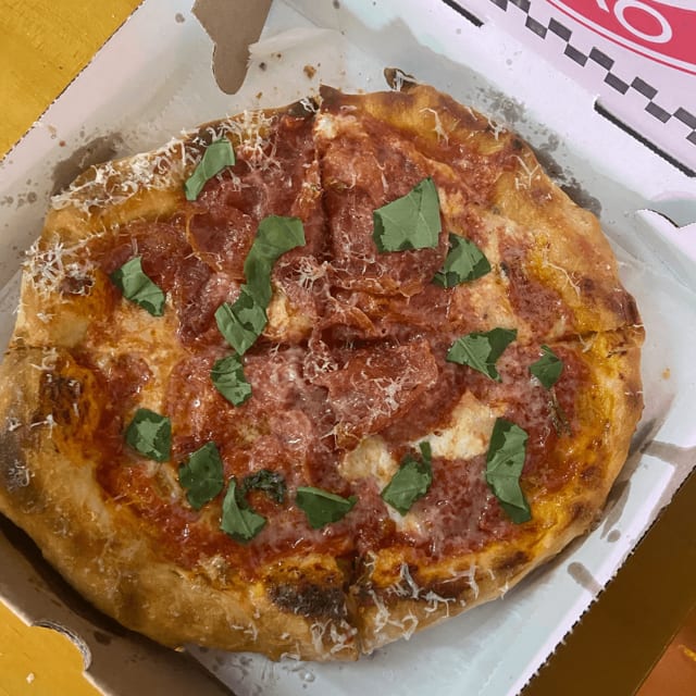 Calabrian Picante Pizza.